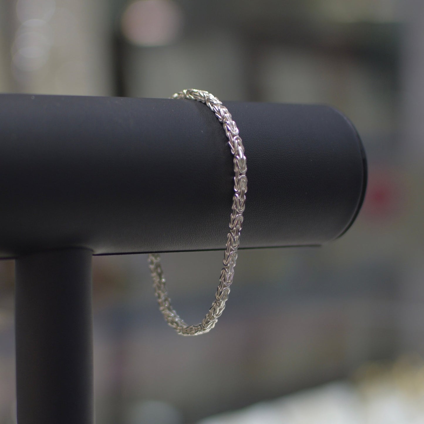3,1mm Königskettenarmband 925er Silber