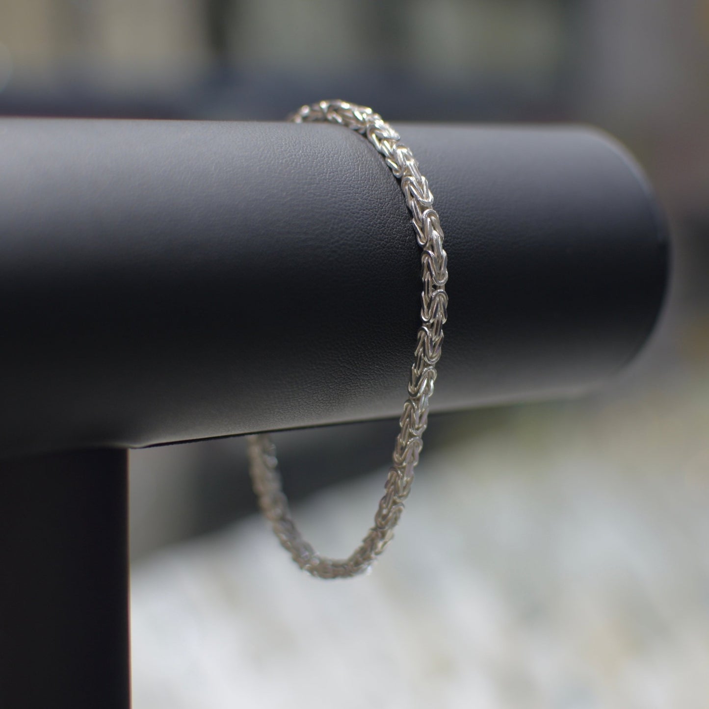 3,9mm Königskettenarmband 925er Silber