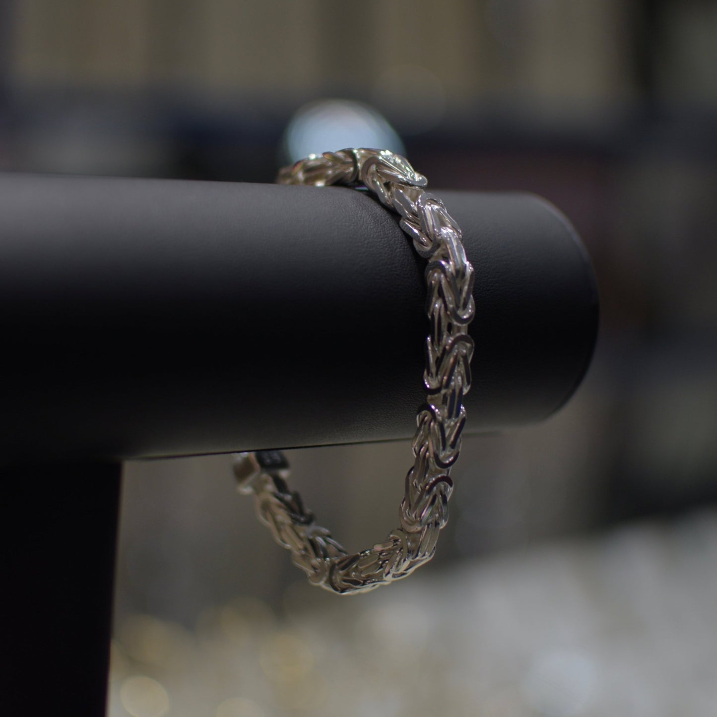 4,7mm Königskettenarmband 925er Silber