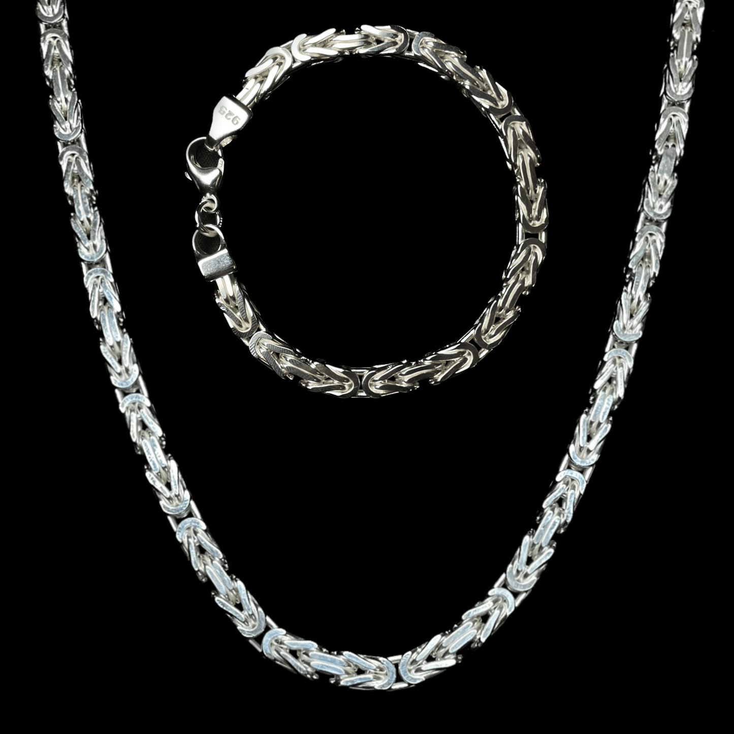 Set aus 5,7mm Königskette & Armband