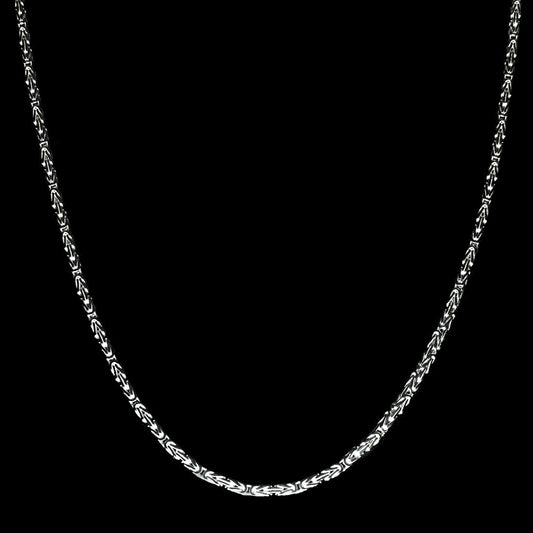2,3mm Königskette 925er Silber