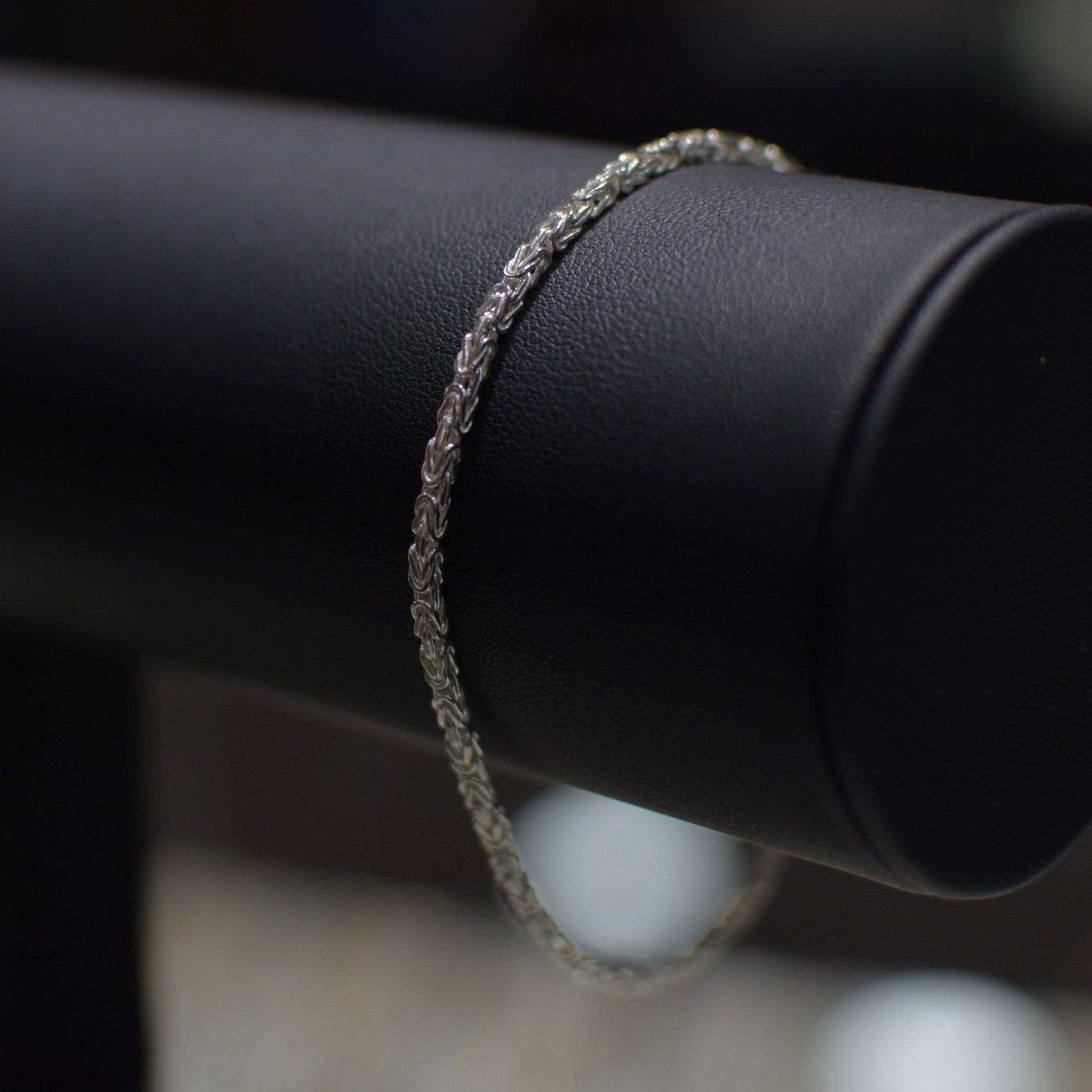 2,3mm Königskettenarmband 925er Silber