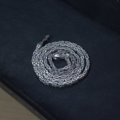 3,1mm Königskette 925er Silber