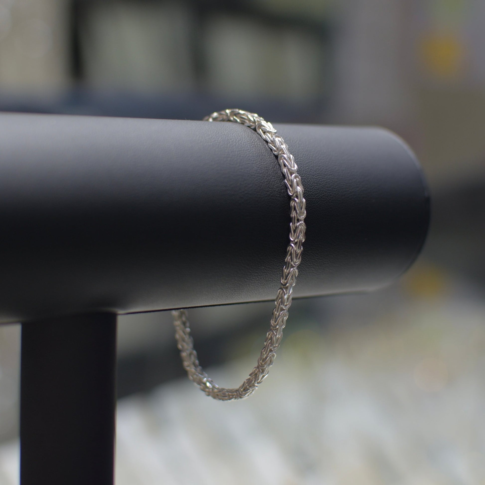 3,1mm Königskettenarmband 925er Silber