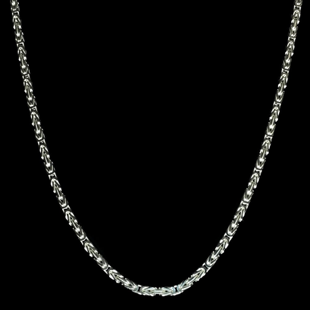 3,9mm Königskette 925er Silber