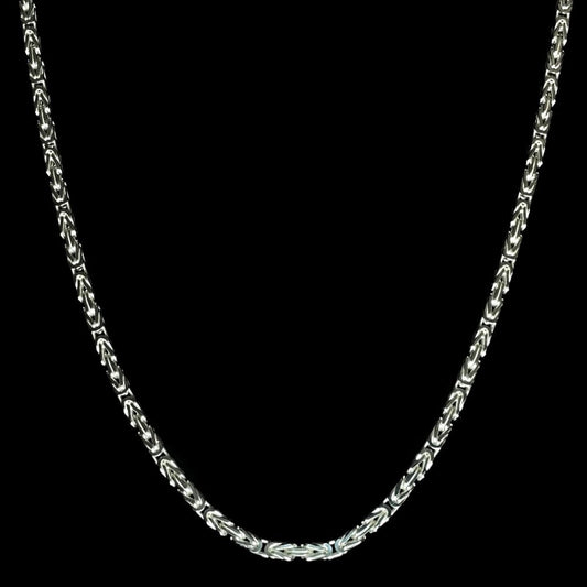 3,9mm Königskette 925er Silber