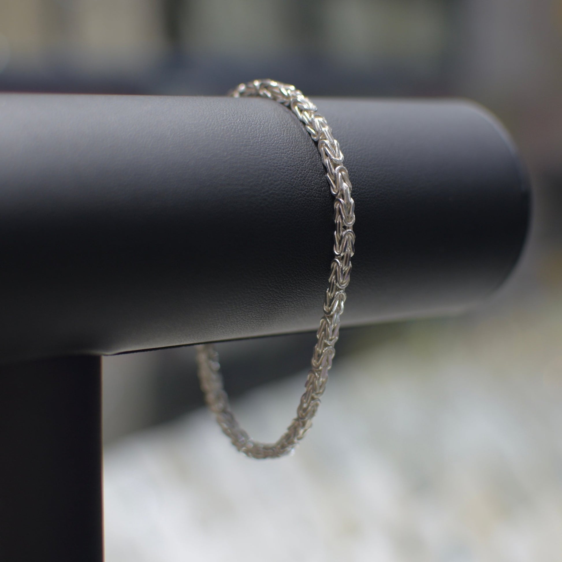 3,9mm Königskettenarmband 925er Silber