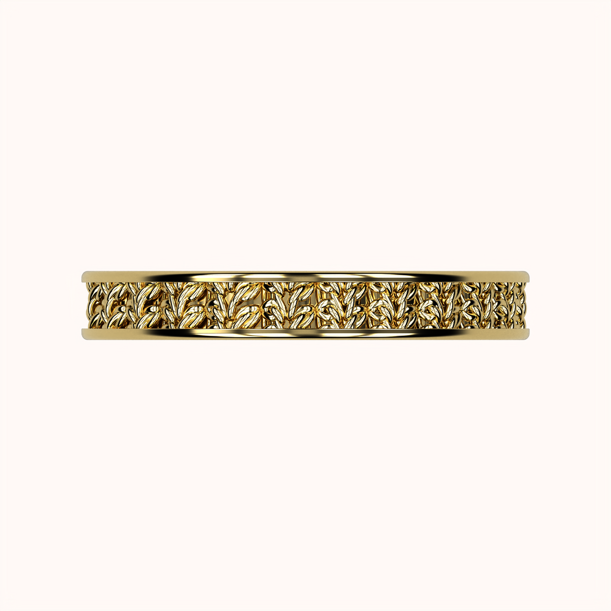 3mm Half Double Crochet Ring – Crochet Collection (14k Gold)