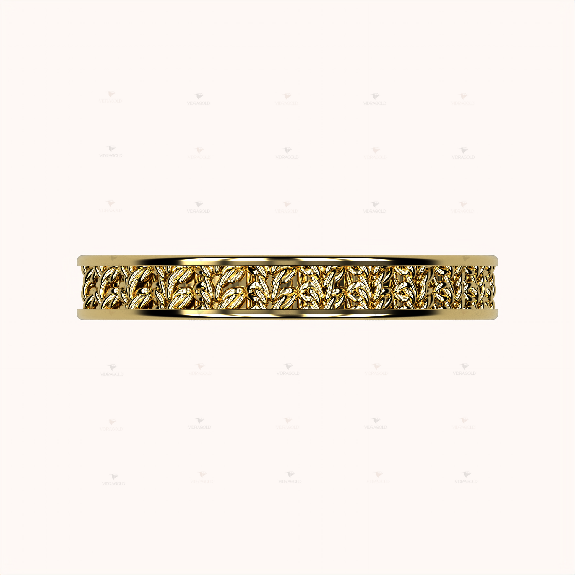 3mm Half Double Crochet Ring – Crochet Collection (14k Gold)