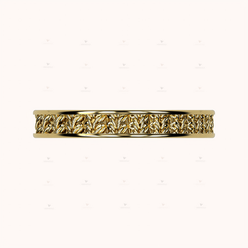 3mm Half Double Crochet Ring – Crochet Collection (14k Gold)
