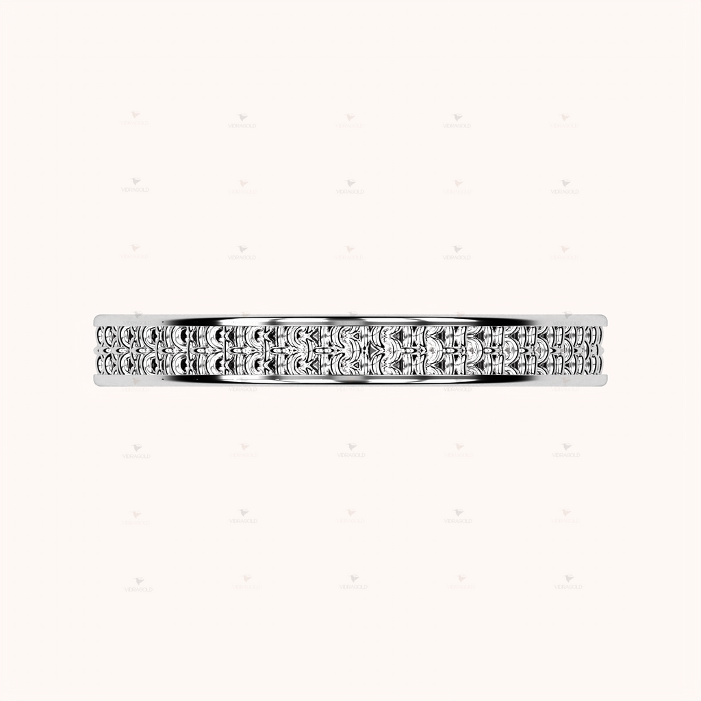 3mm Single Crochet Ring – Crochet Collection (14k Gold)