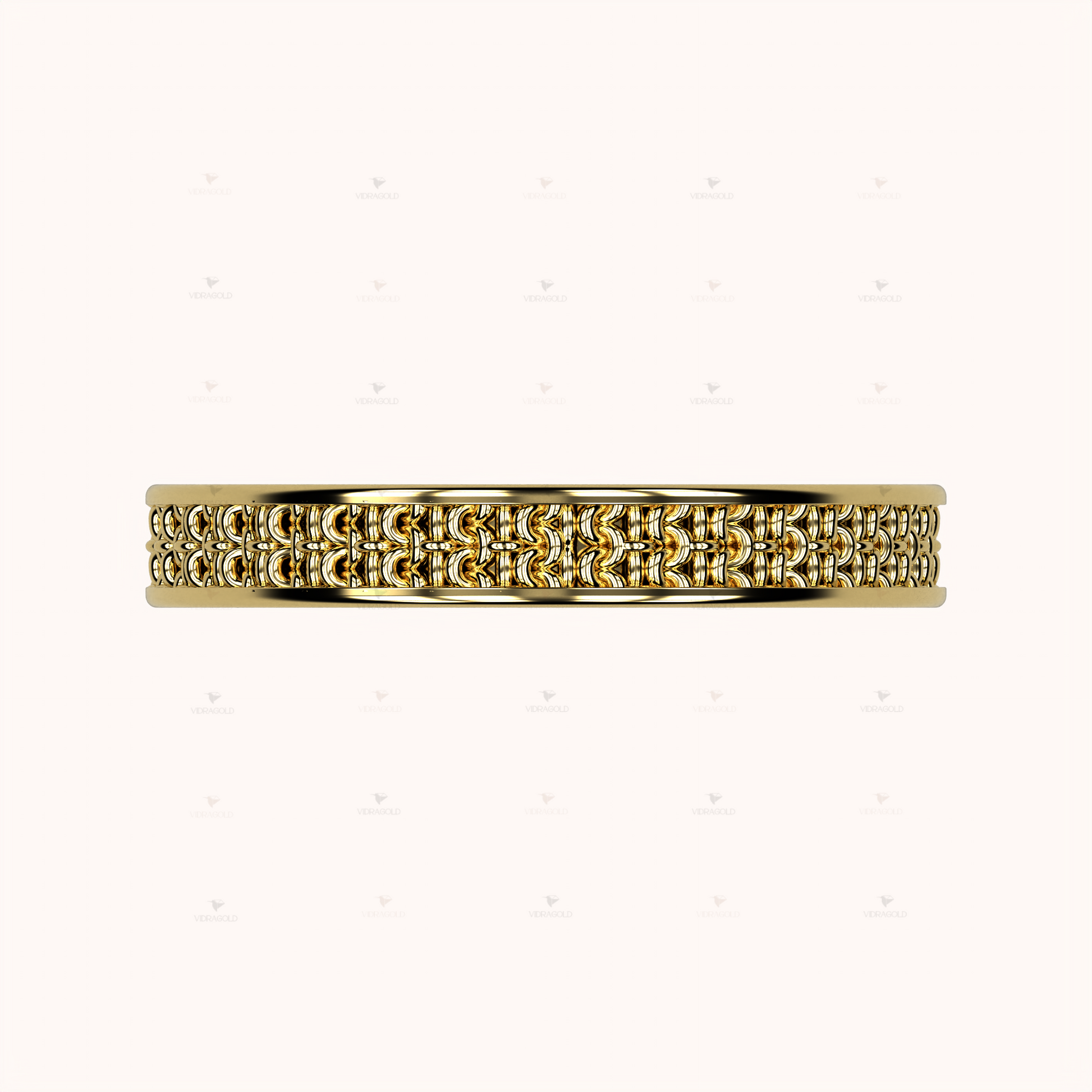 3mm Single Crochet Ring – Crochet Collection (14k Gold)