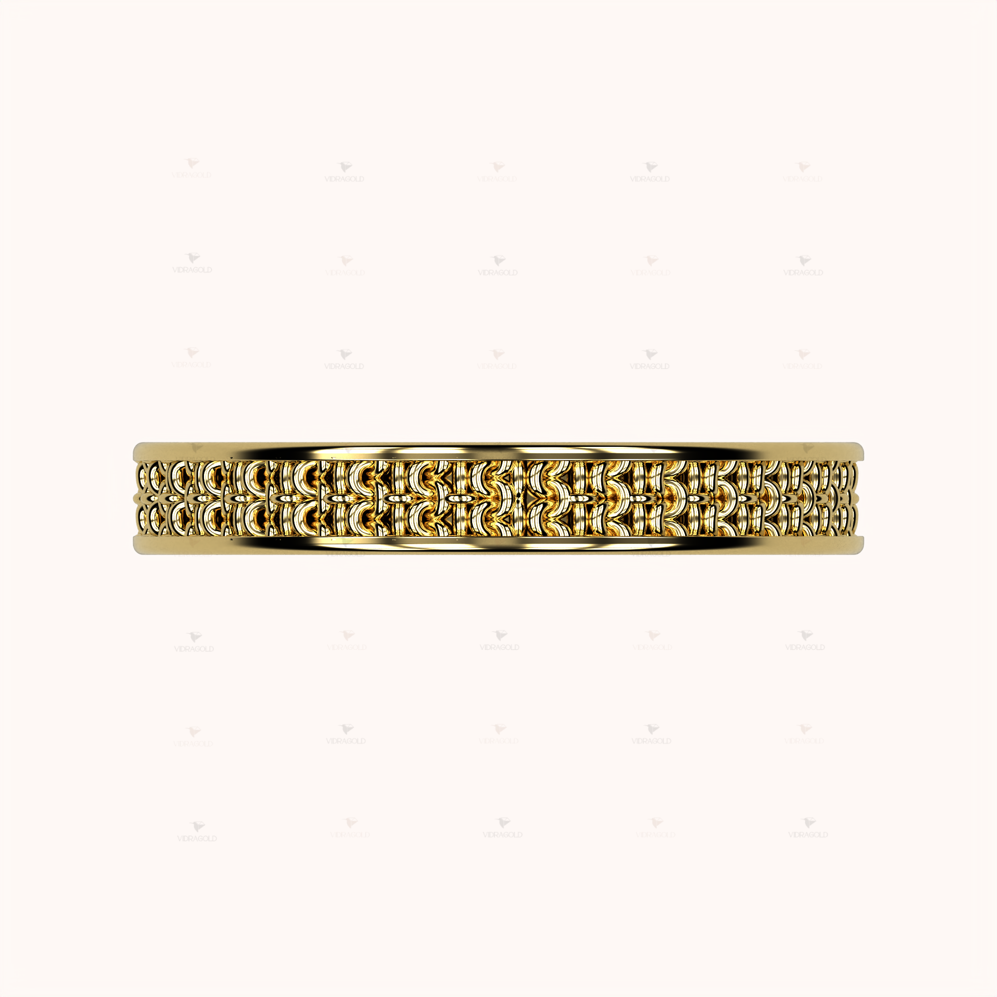 3mm Single Crochet Ring – Crochet Collection (14k Gold)