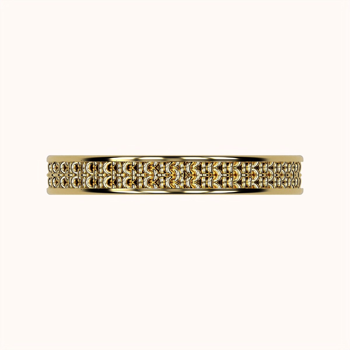 3mm Single Crochet Ring – Crochet Collection (14k Gold)