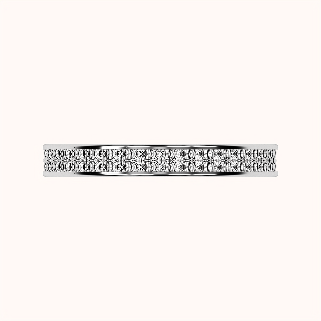 3mm Single Crochet Ring – Crochet Collection (14k Gold)