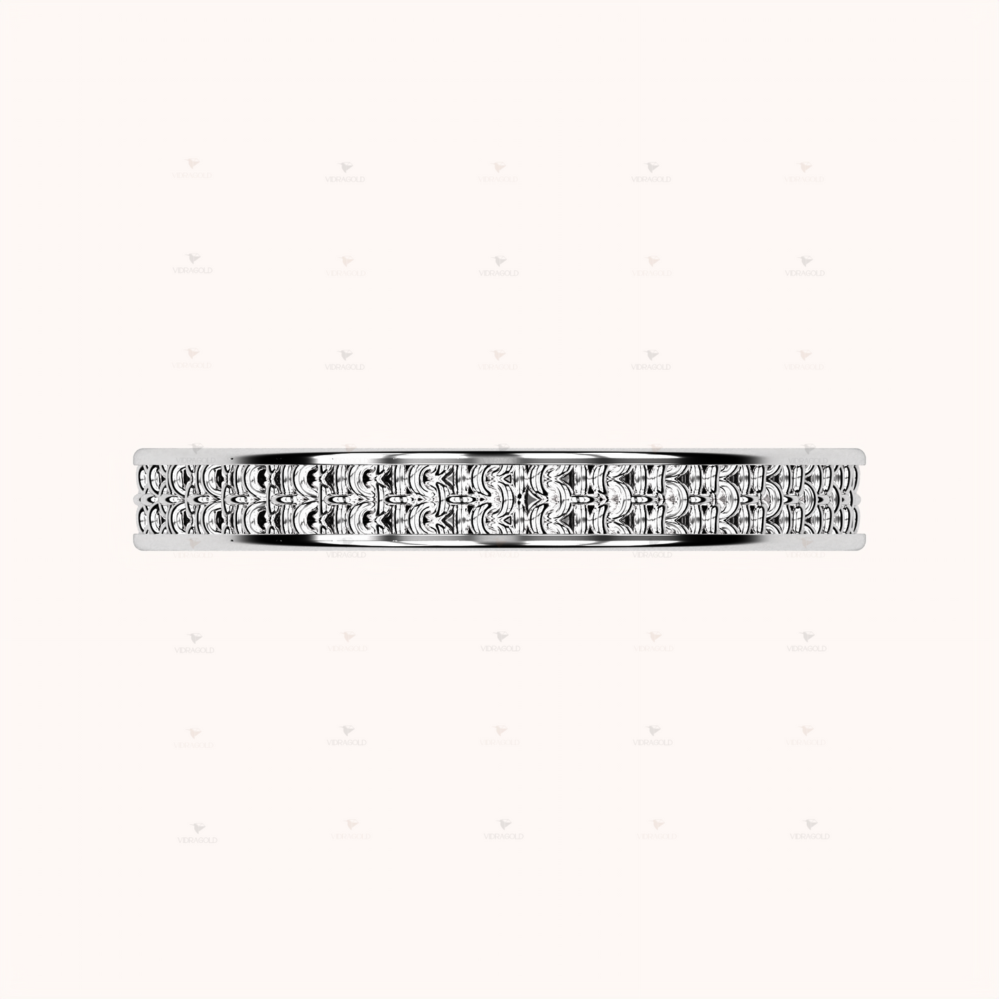 3mm Single Crochet Ring – Crochet Collection (925 Sterling Silber)
