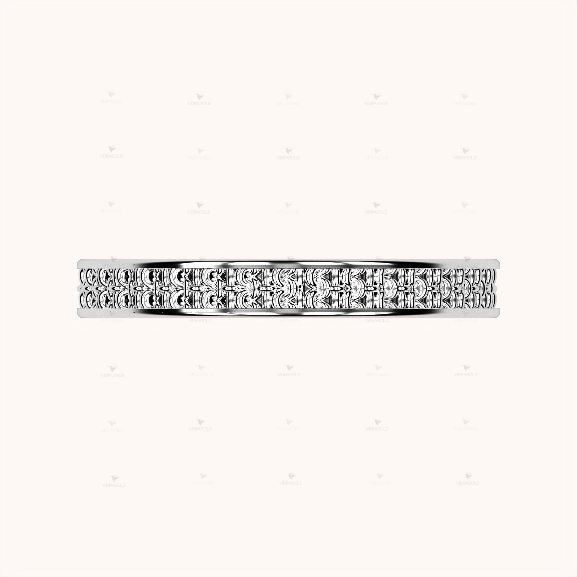 3mm Single Crochet Ring – Crochet Collection (925 Sterling Silber)