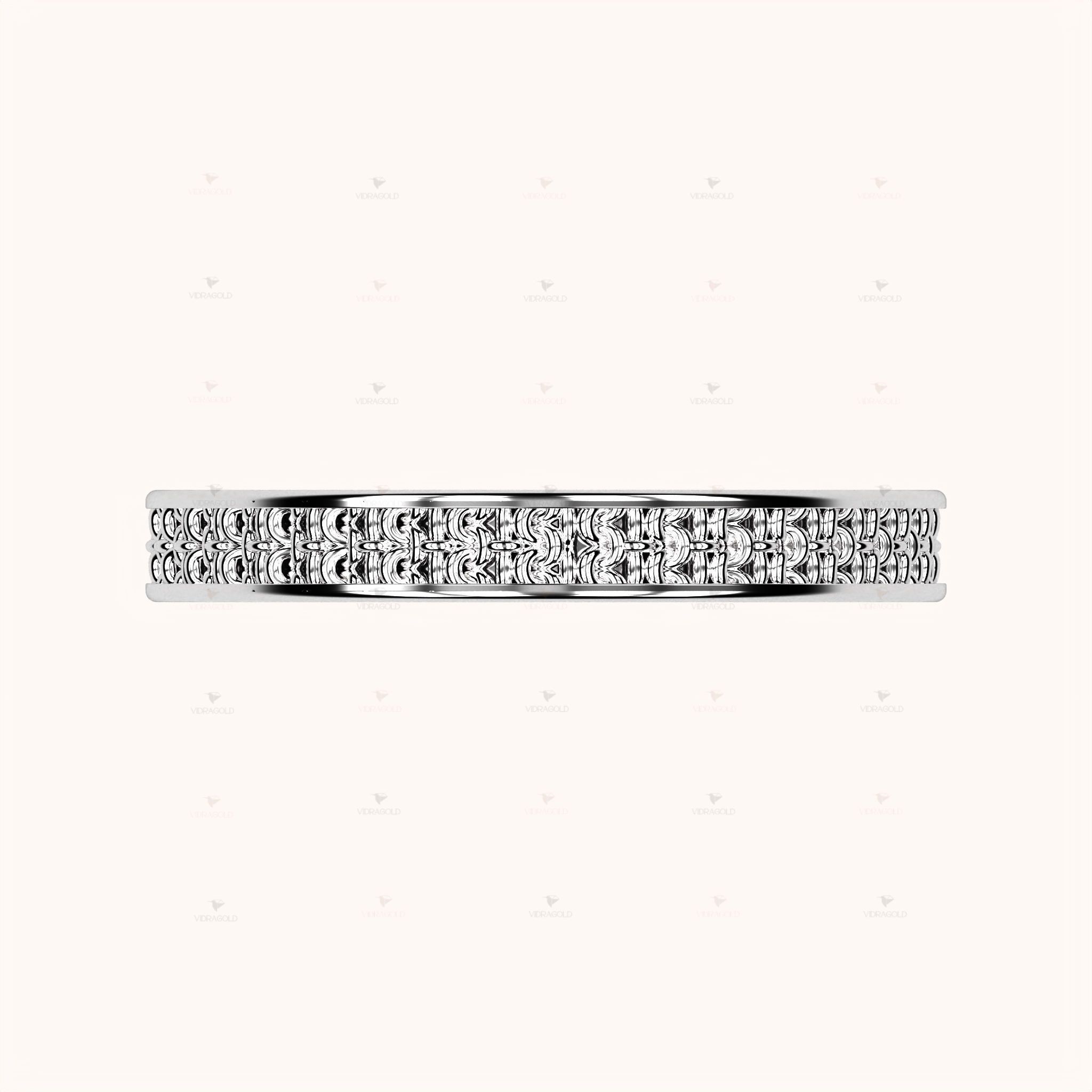3mm Single Crochet Ring – Crochet Collection (925 Sterling Silber)