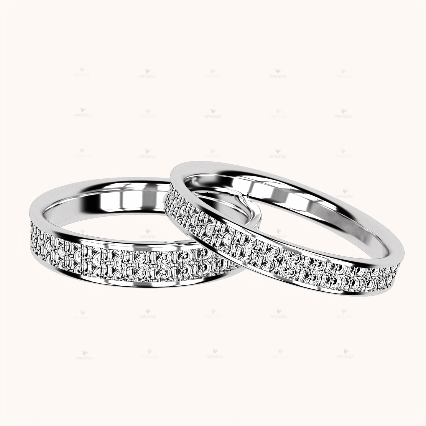 3mm Single Crochet Ring – Crochet Collection (925 Sterling Silber)