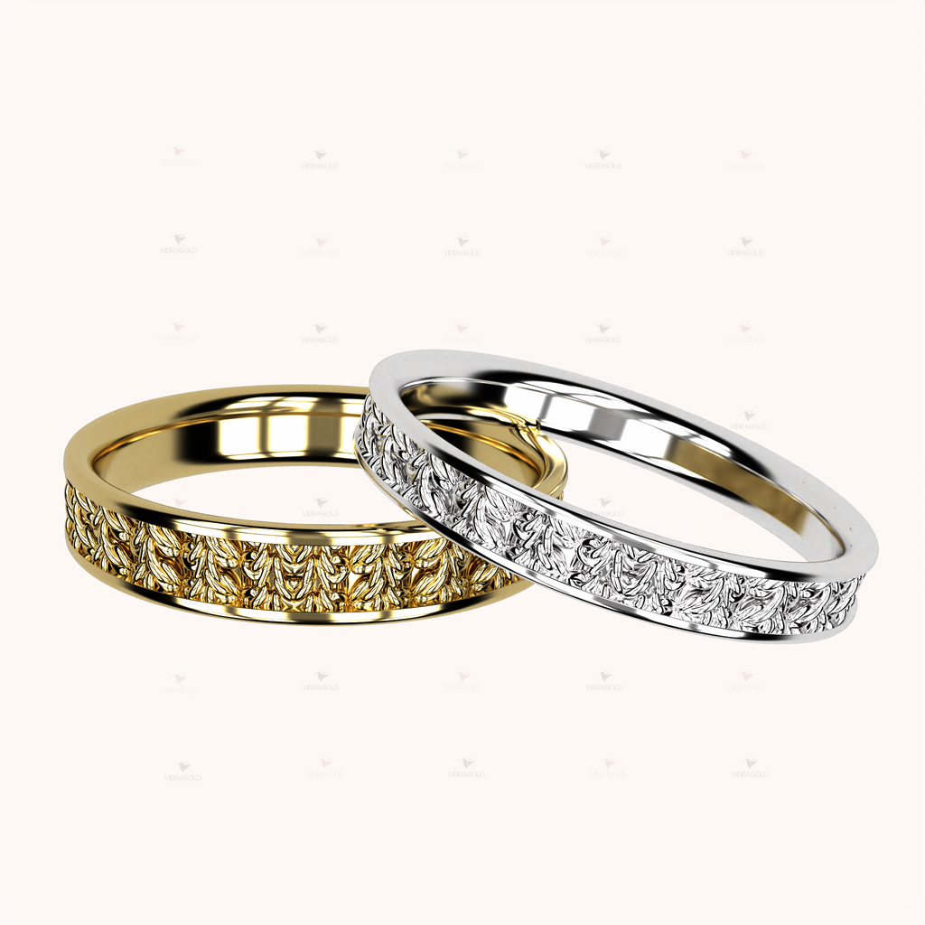 4mm Half Double Crochet Ring – Crochet Collection (14k Gold)