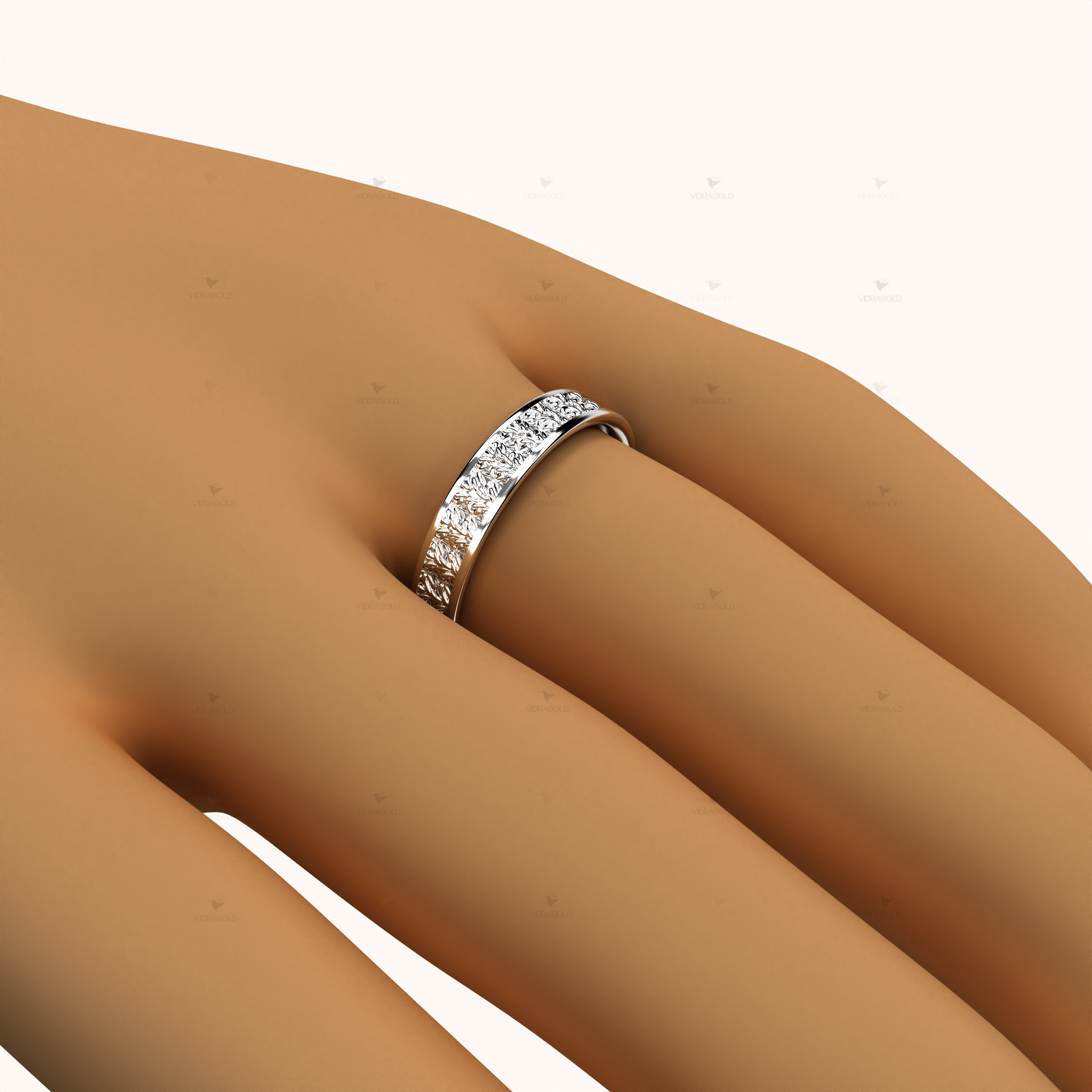 4mm Half Double Crochet Ring – Crochet Collection (14k Gold)