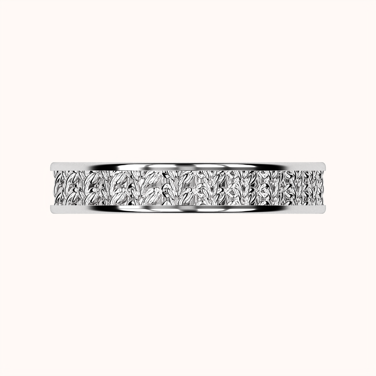 4mm Half Double Crochet Ring – Crochet Collection (14k Gold)