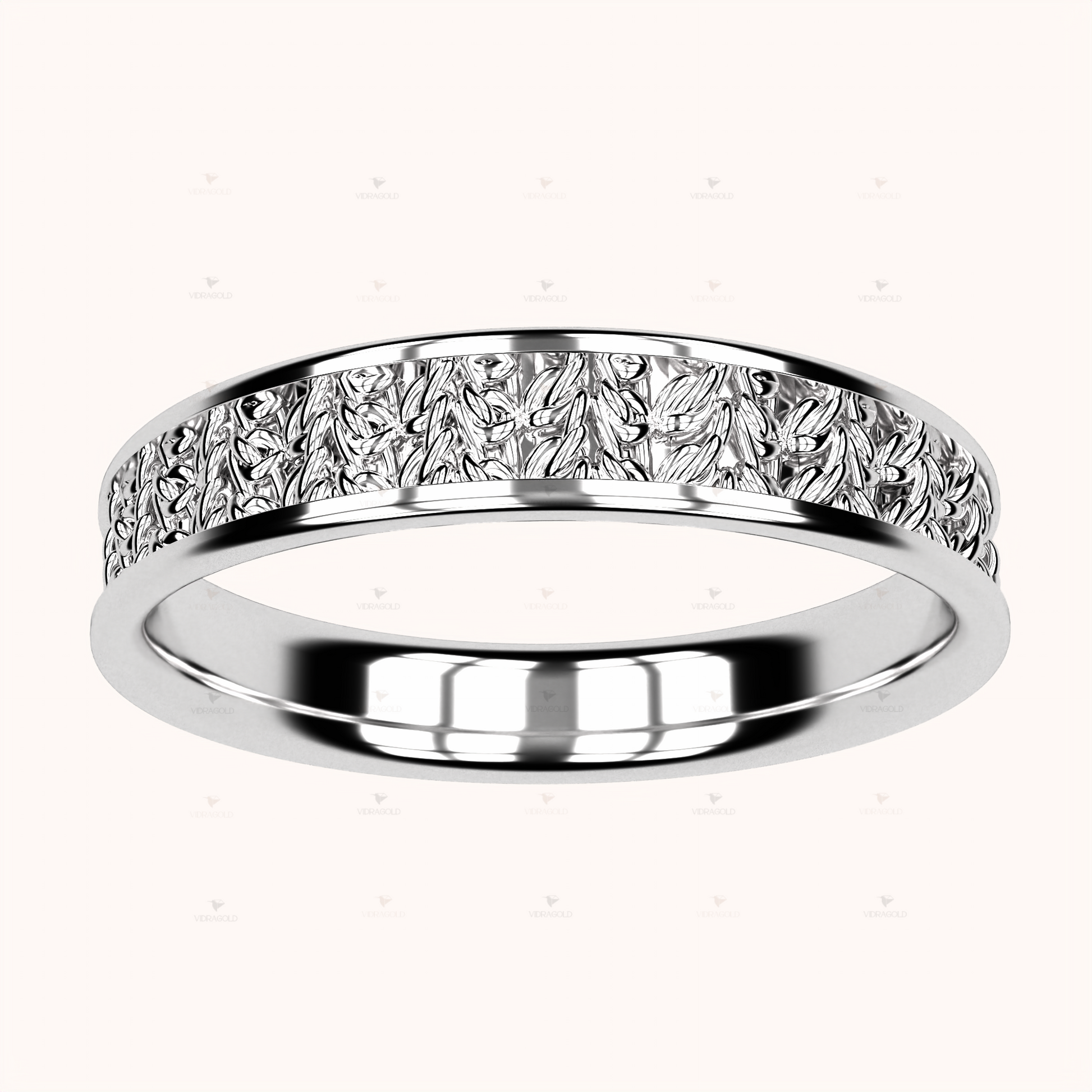 4mm Half Double Crochet Ring – Crochet Collection (14k Gold)