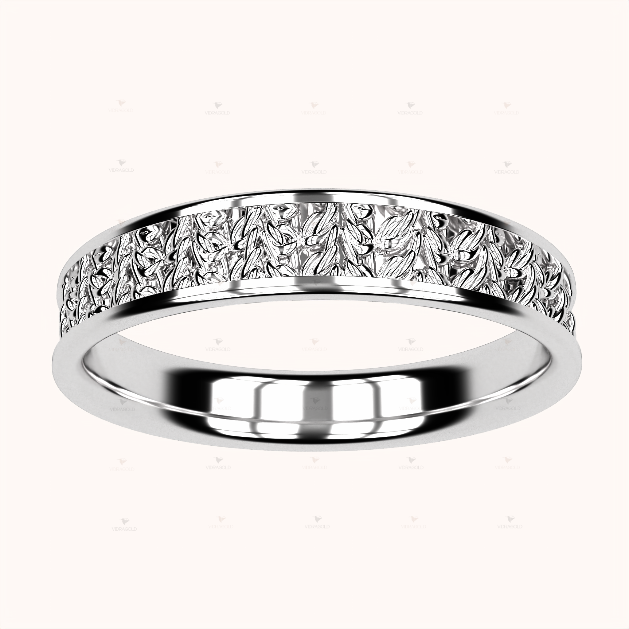 4mm Half Double Crochet Ring – Crochet Collection (14k Gold)