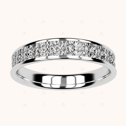 4mm Half Double Crochet Ring – Crochet Collection (14k Gold)