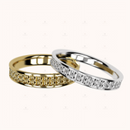 4mm Single Crochet Ring – Crochet Collection (14k Gold)