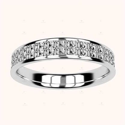 4mm Single Crochet Ring – Crochet Collection (14k Gold)