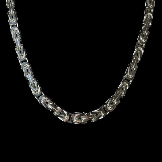8mm Königskette 925er Silber