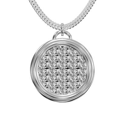 Crochet Kette Mary - 925 Sterling Silber - VIDRAGOLD Crochet Collection