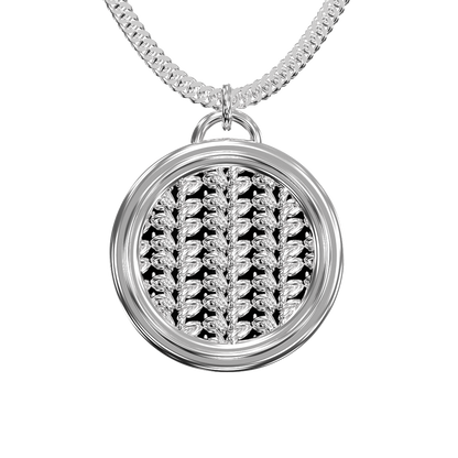 Crochet Kette Mary - 925 Sterling Silber - VIDRAGOLD Crochet Collection