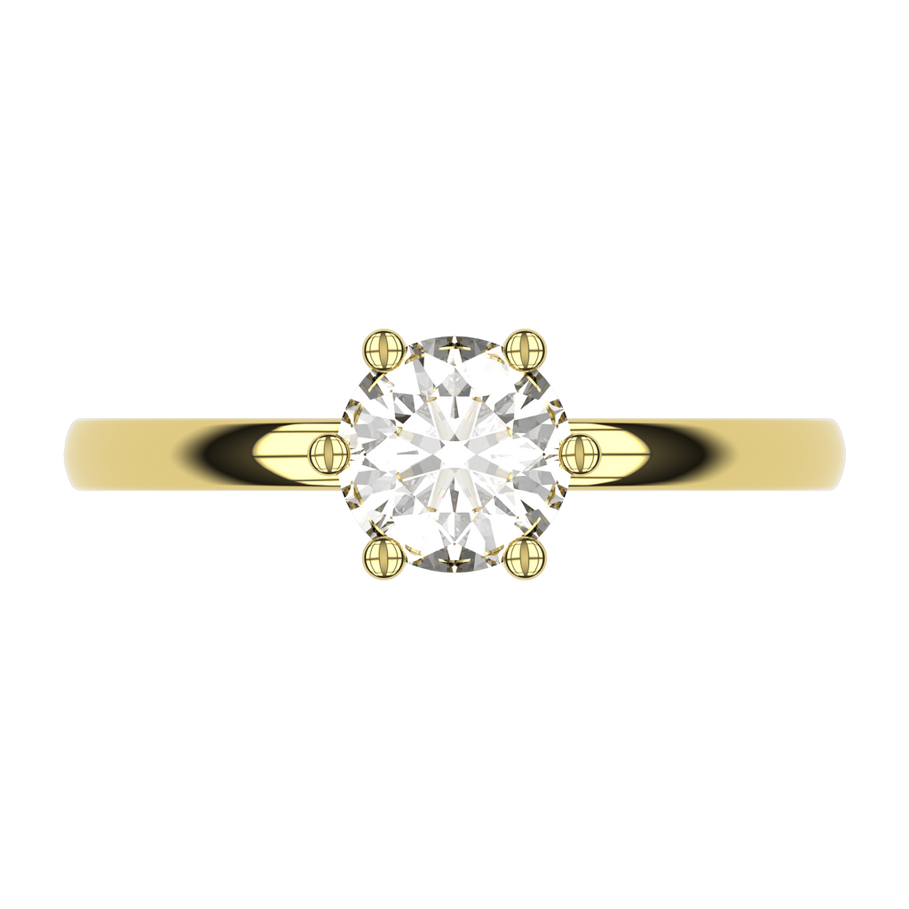 Jane - 1 Karat Verlobungsring | 14 Karat Gold | 1 Karat Brillant