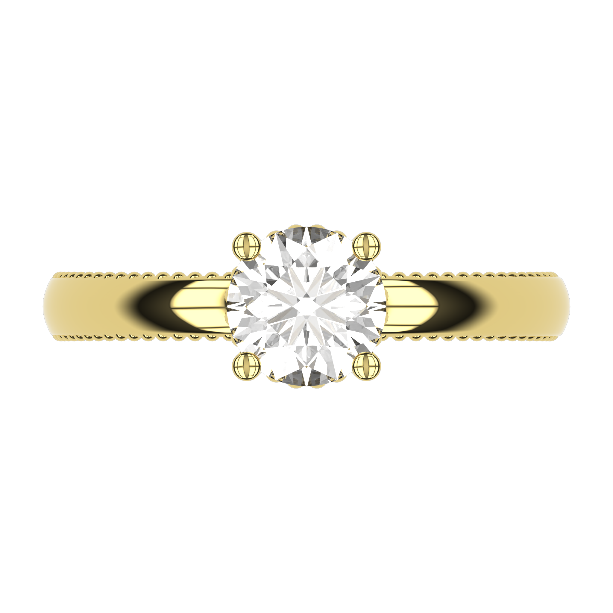 Lisa - 1 Karat Verlobungsring | 14K Gold | 1 Karat Brillant