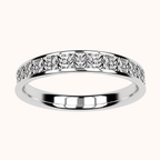 3mm Fisherman's Stitch Ring – Crochet Collection (925 Sterling Silber)