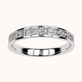 3mm Half Double Crochet Ring – Crochet Collection (925 Sterling Silver)