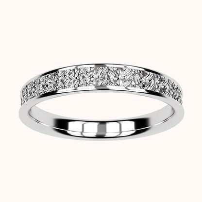 3mm Half Double Crochet Ring – Crochet Collection (925 Sterling Silver)