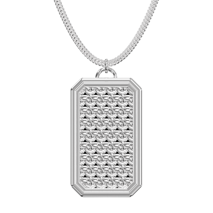 Crochet Kette Elizabeth - 925 Sterling Silber - VIDRAGOLD Crochet Collection