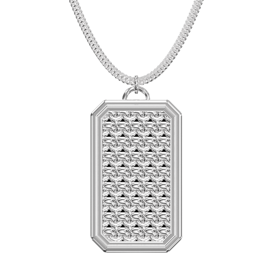 Crochet Kette Elizabeth - 925 Sterling Silber - VIDRAGOLD Crochet Collection