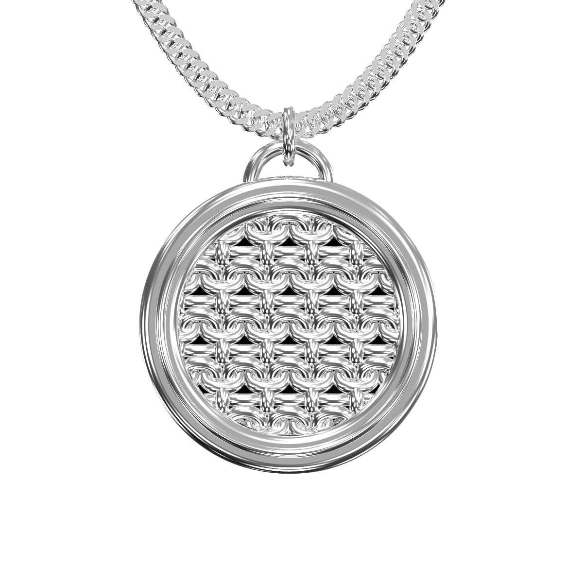 Crochet Kette Mary - 925 Sterling Silber - VIDRAGOLD Crochet Collection