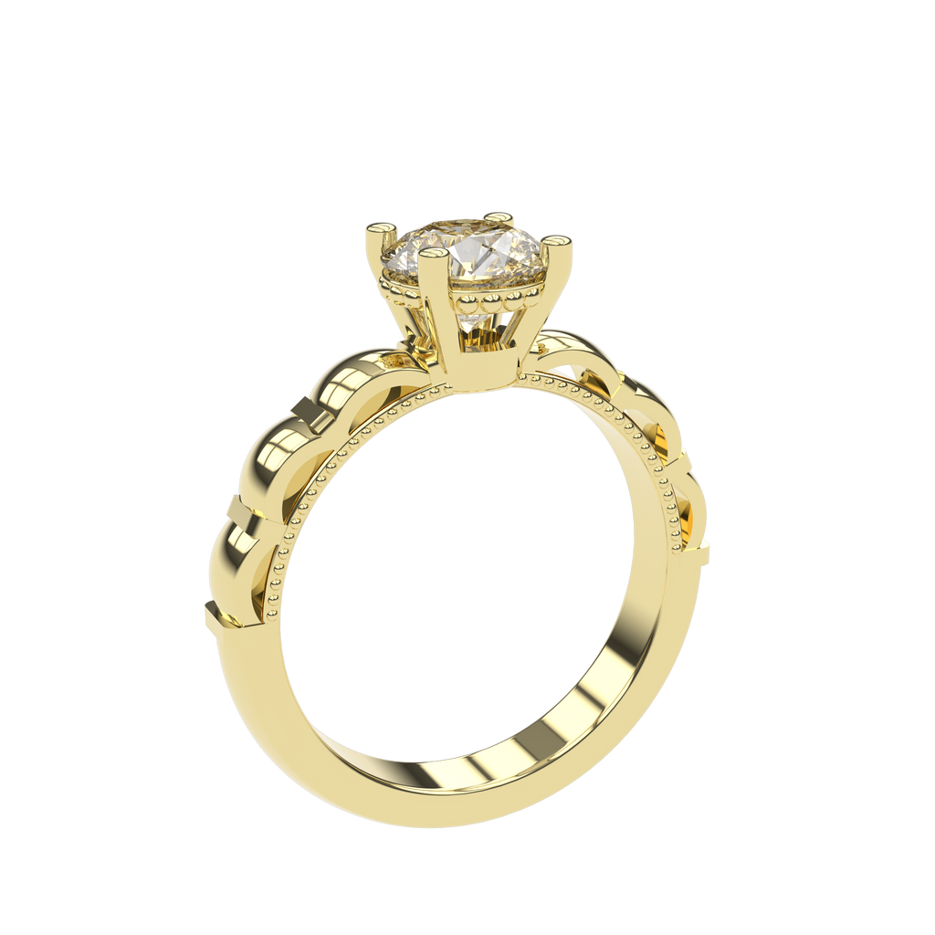 Stella- 1 Karat Verlobungsring | 14K Gold | 1 Karat Brillant