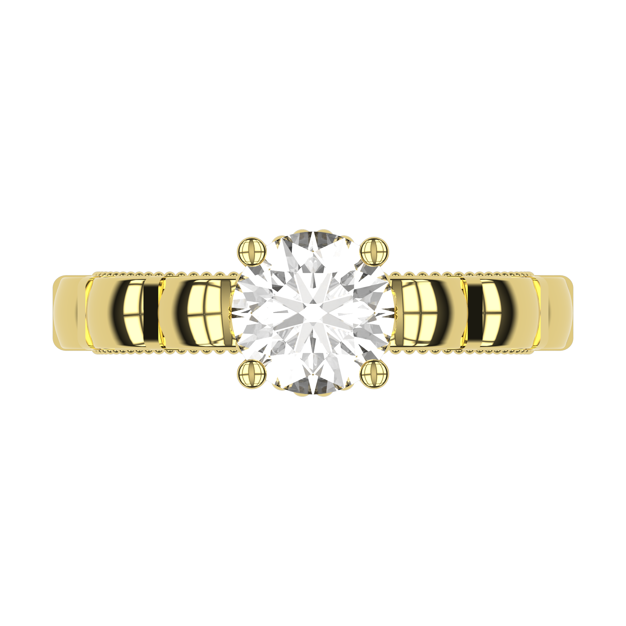 Stella- 1 Karat Verlobungsring | 14K Gold | 1 Karat Brillant