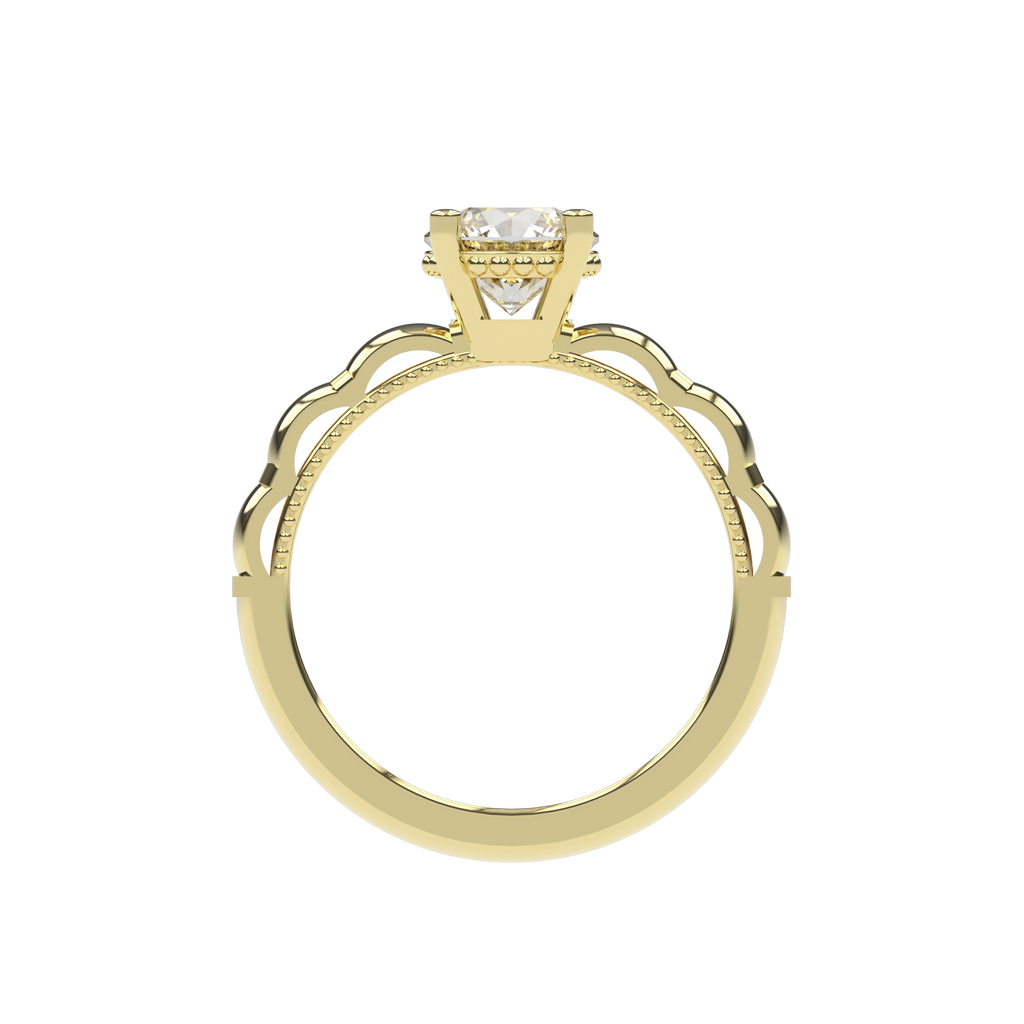 Stella- 1 Karat Verlobungsring | 14K Gold | 1 Karat Brillant