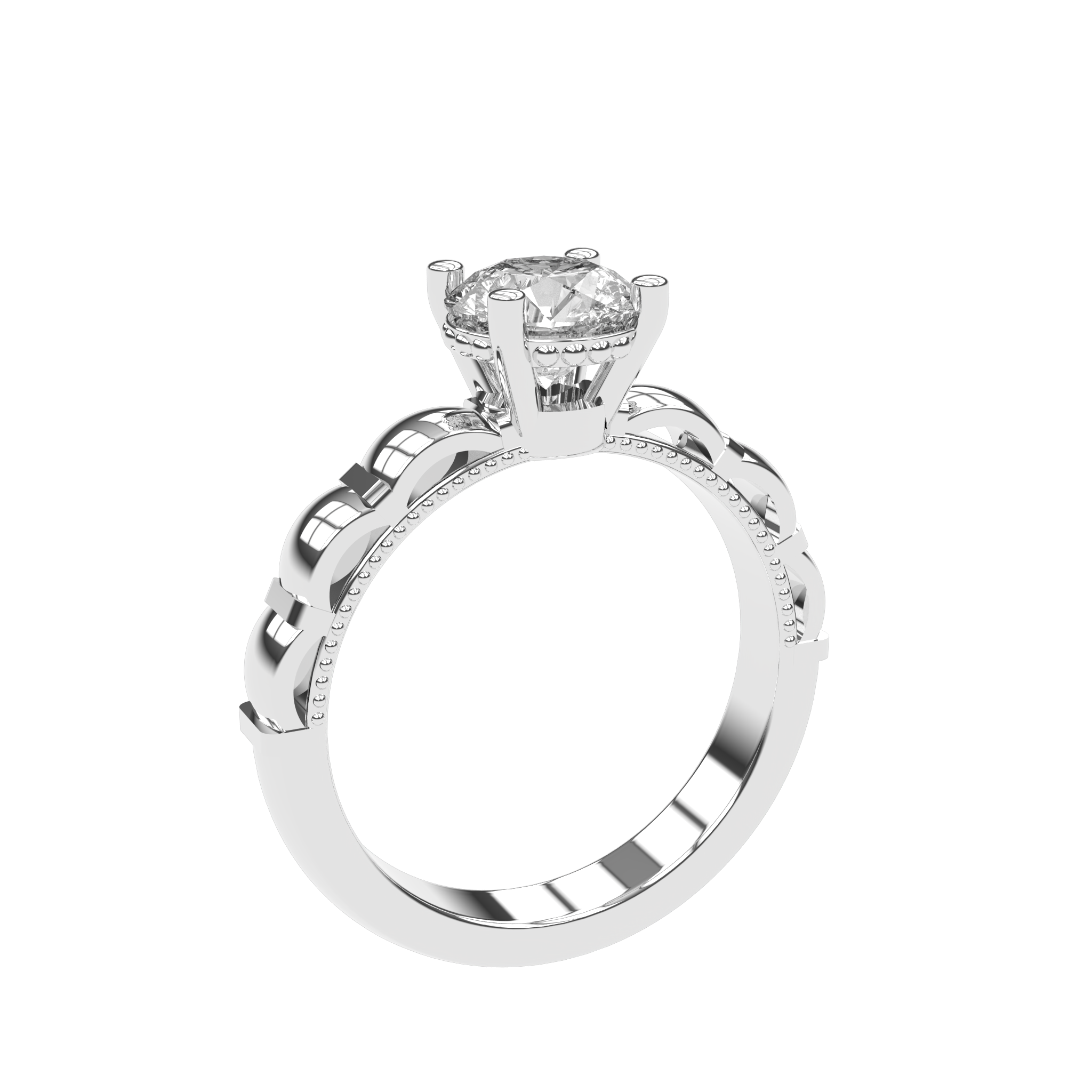 Stella- 1 Karat Verlobungsring | 14K Gold | 1 Karat Brillant