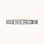3mm Fisherman's Stitch Ring – Crochet Collection (925 Sterling Silber)