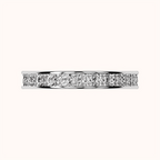 3mm Half Double Crochet Ring – Crochet Collection (925 Sterling Silver)