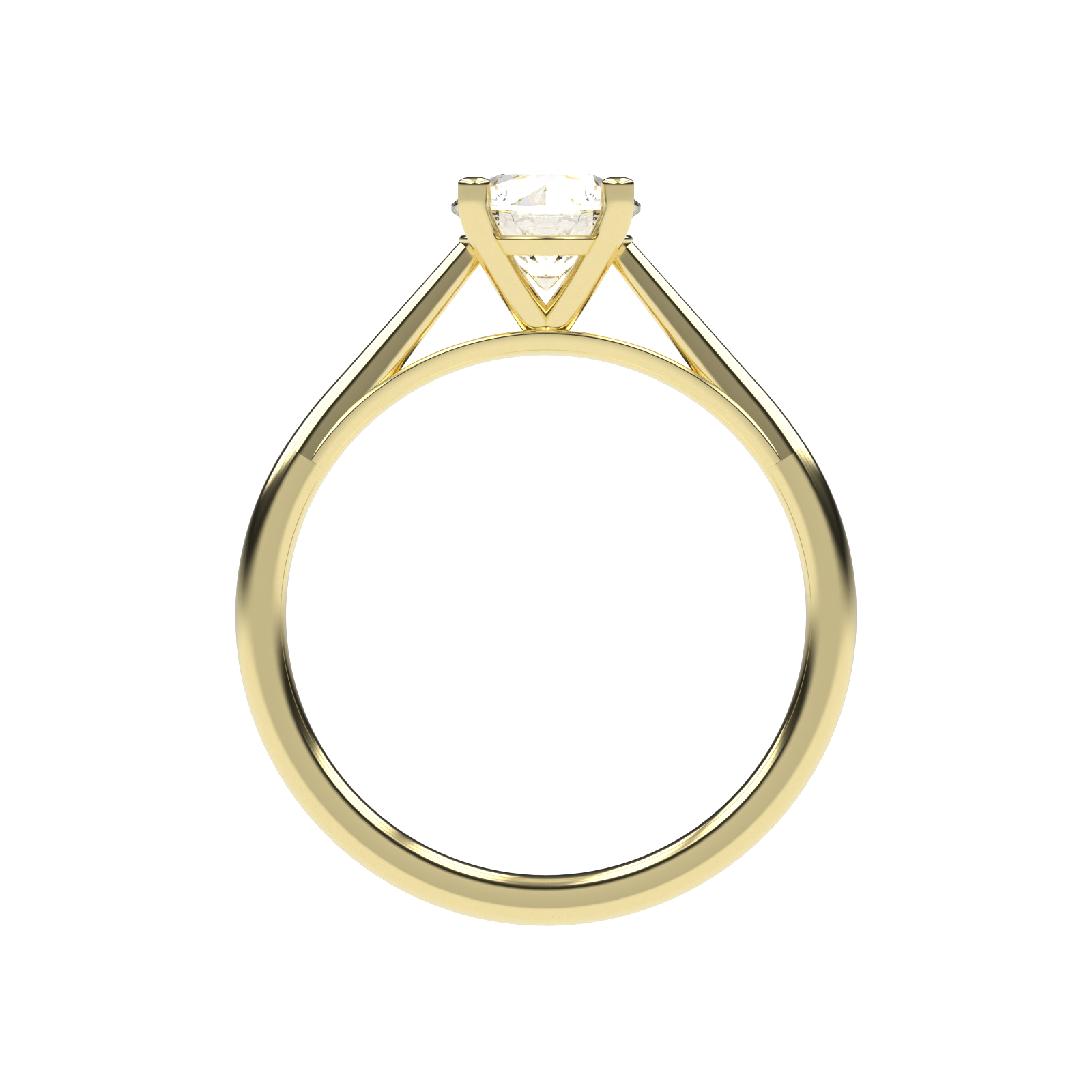 Victoria - 1ct Cathedral Setting | 14K Gold | 1ct Brilliant