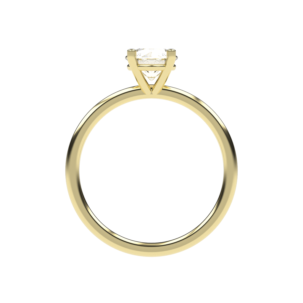 Elena - 1ct High Setting | 14K Gold | 1ct Brilliant